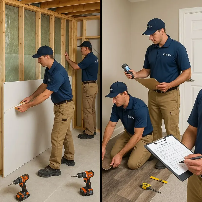 Repairs and Reconstruction process in Marked Tree, AR