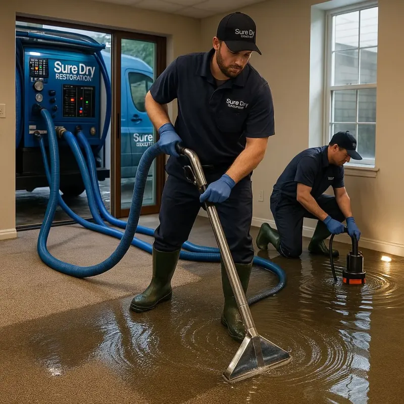 Water Extraction and Removal process in Marked Tree, AR